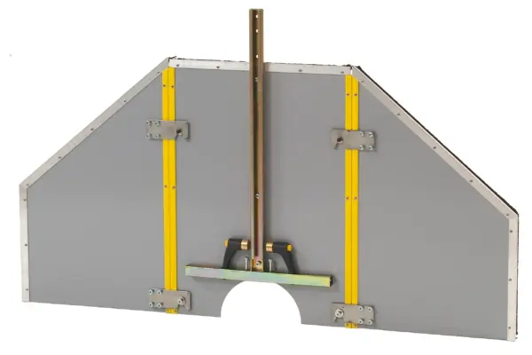 Apsauginis gaubtas, skirtas pjauti arti sienos su sienų pjovimo mašina Pentruder HF